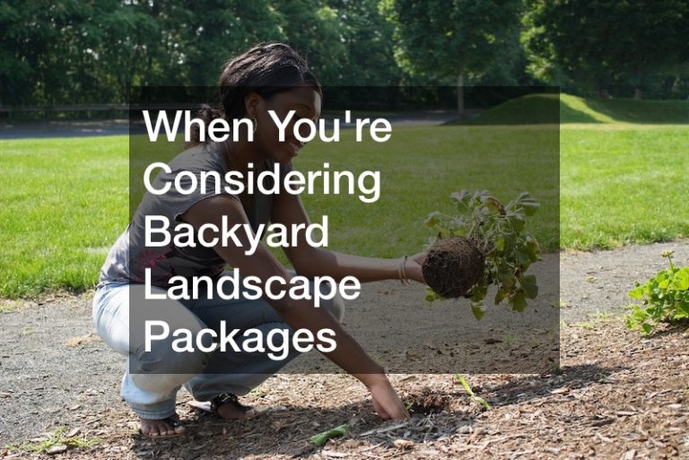 When Youre Considering Backyard Landscape Packages