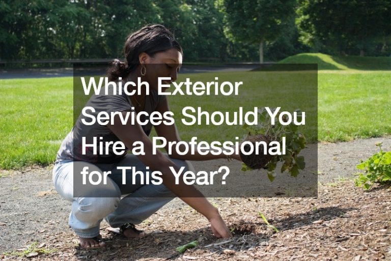 Which Exterior Services Should You Hire a Professional for This Year?
