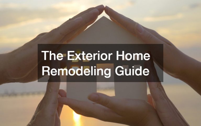 The Exterior Home Remodeling Guide